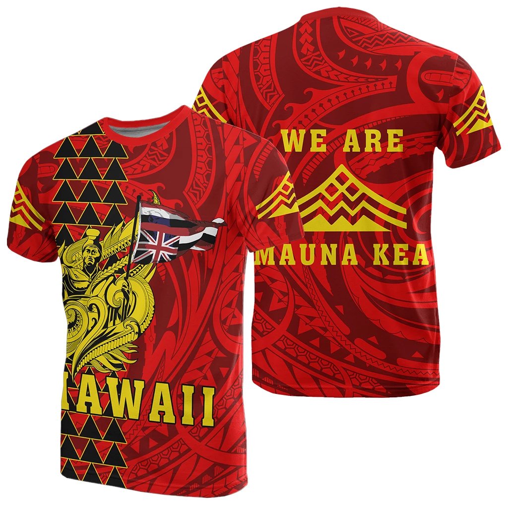 Hawaii T-Shirt - King Mauna Kea Flag