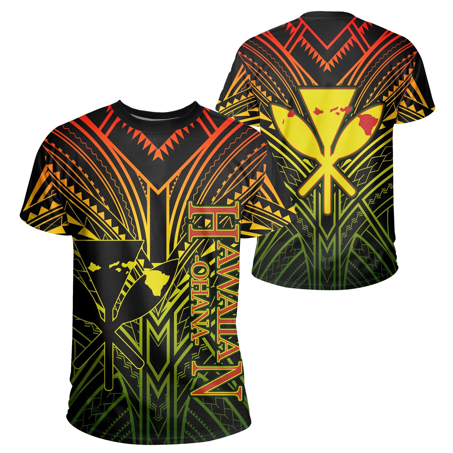 Hawaii T-Shirt - Reggae Kanaka Maoli Tee
