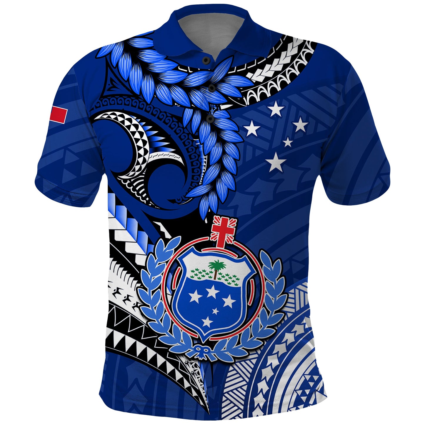 Manu Samoa Rugby 7s Polo Shirt
