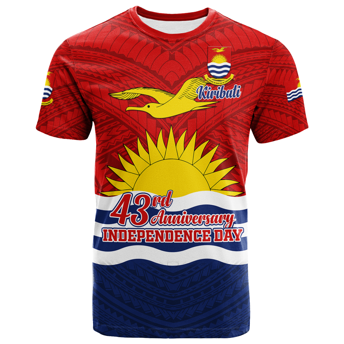 Kiribati 43rd Independence Celebrations T Shirt 2