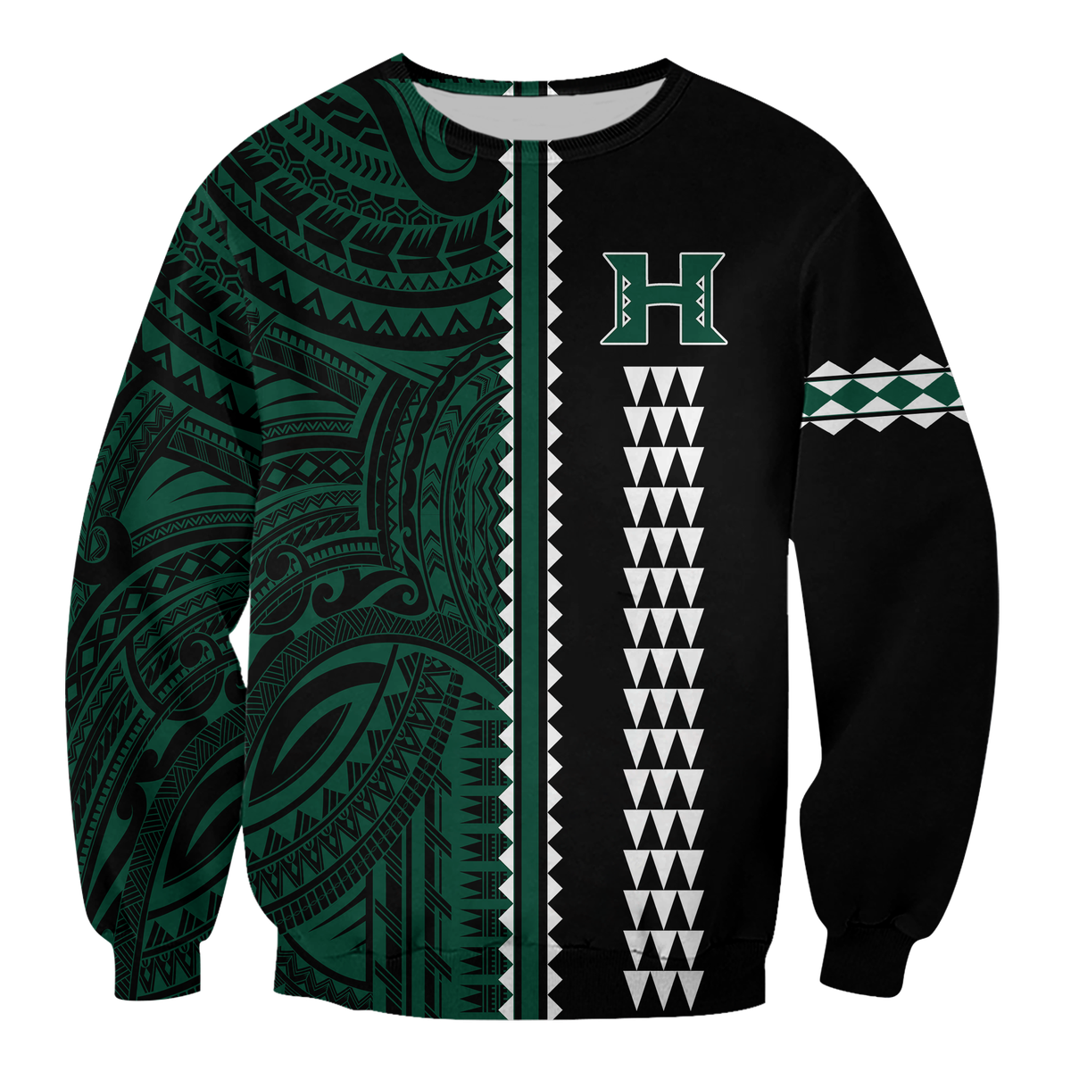 Hawaii Kakau Warrior Football Sweatshirt