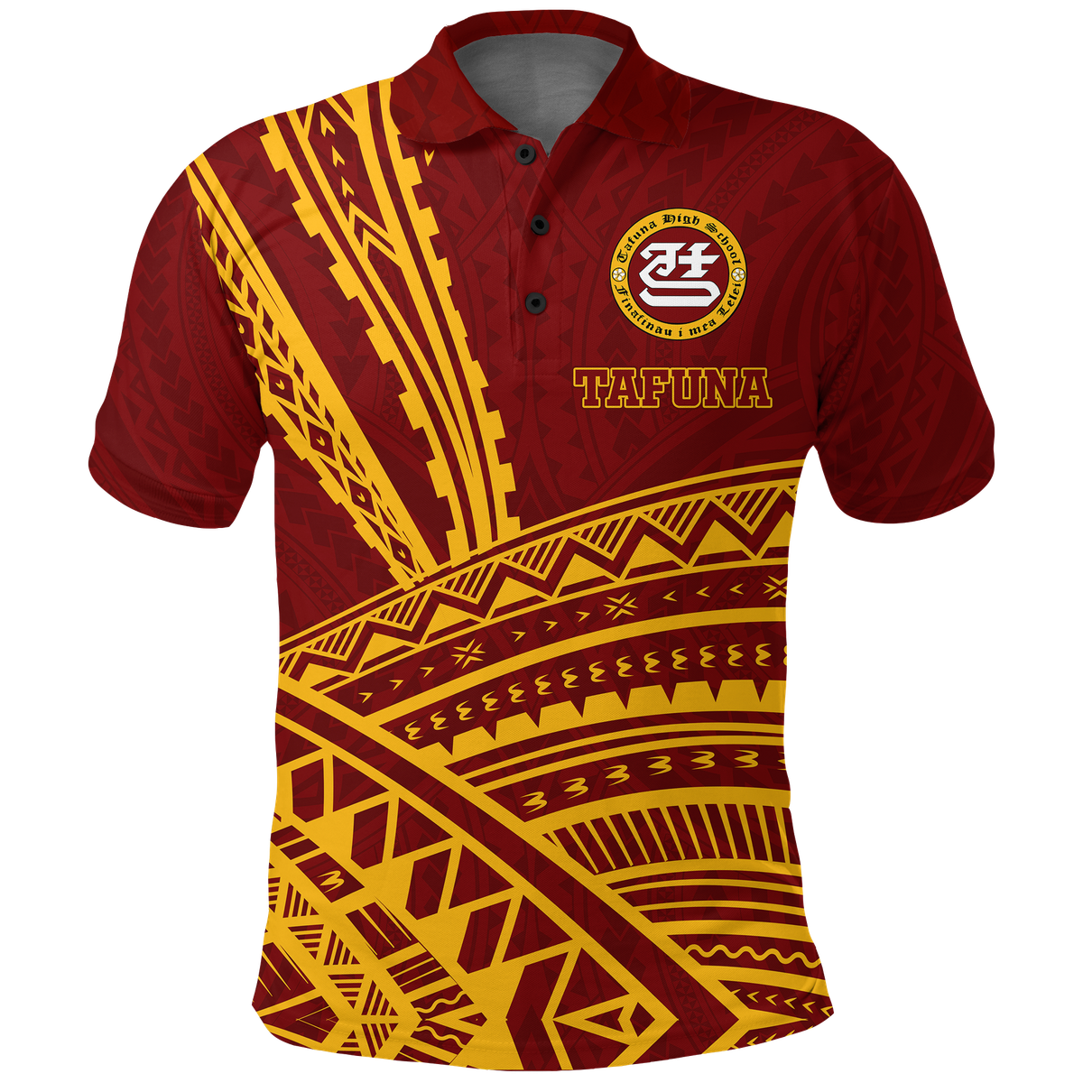 Tafuna High School American Samoa Pride Polo Shirt -