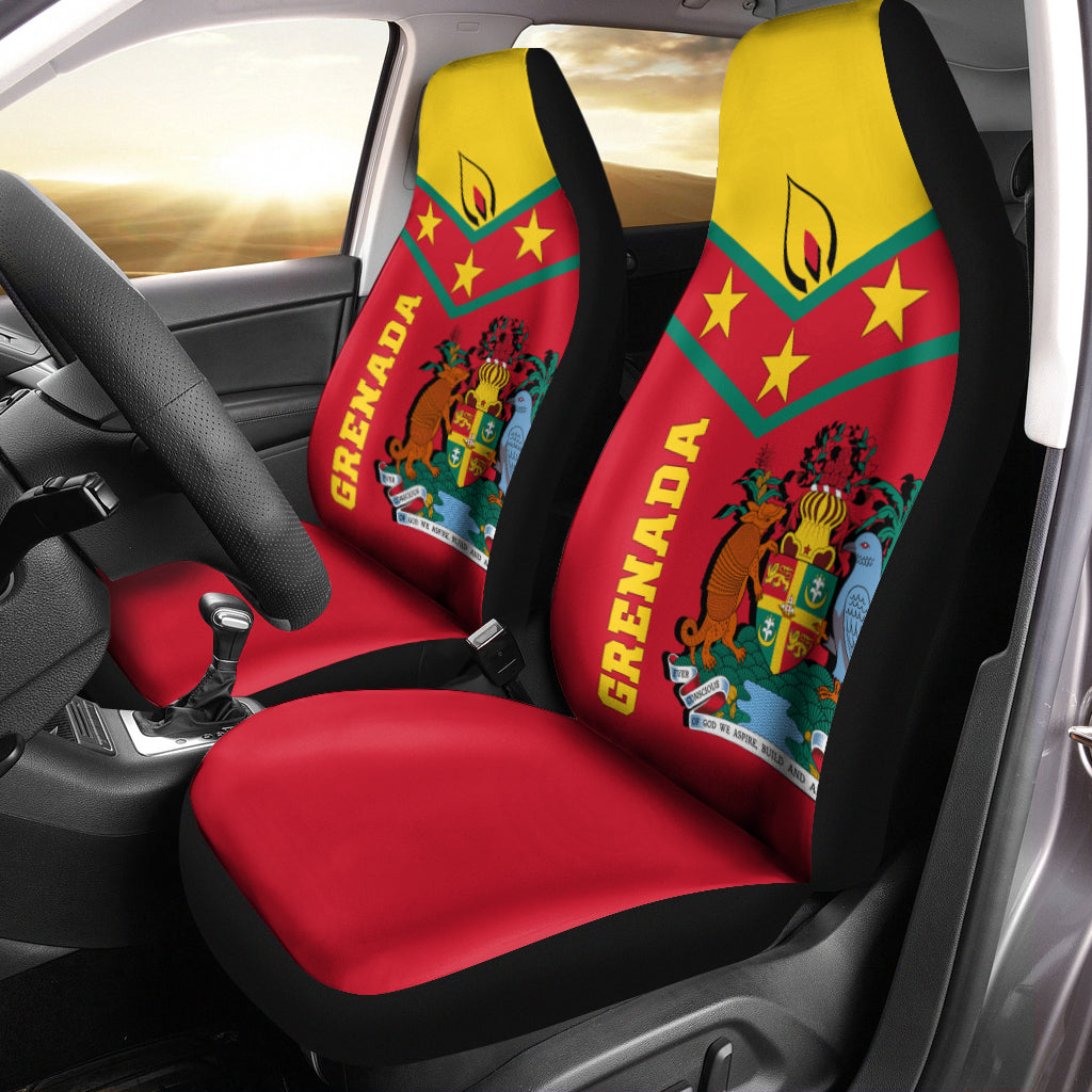 Grenada Car Seat Covers - Proud Grenadian