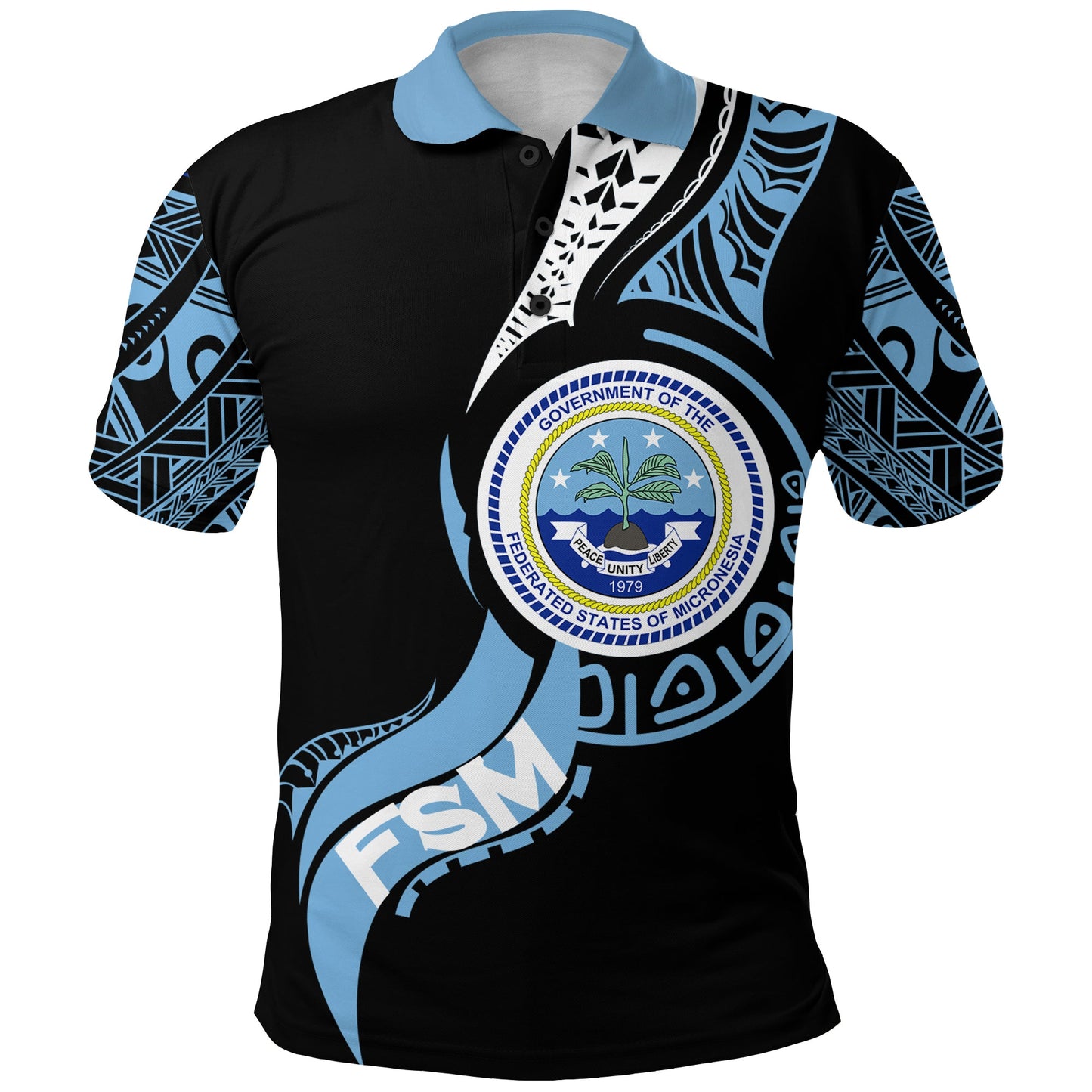 Federated States of Micronesia Polo Shirt - Micronesia Pride -