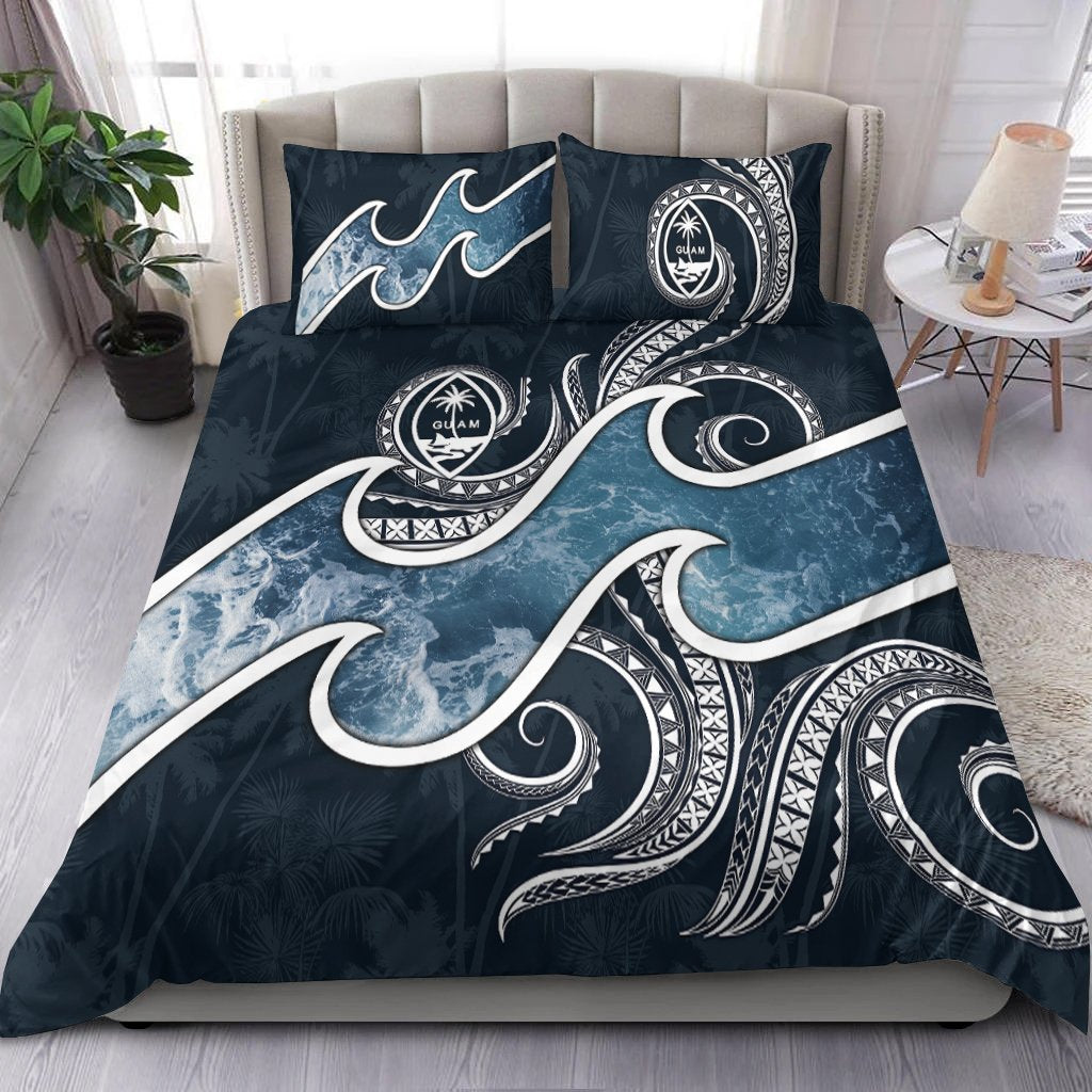 Guam Polynesian Bedding Set Ocean Style