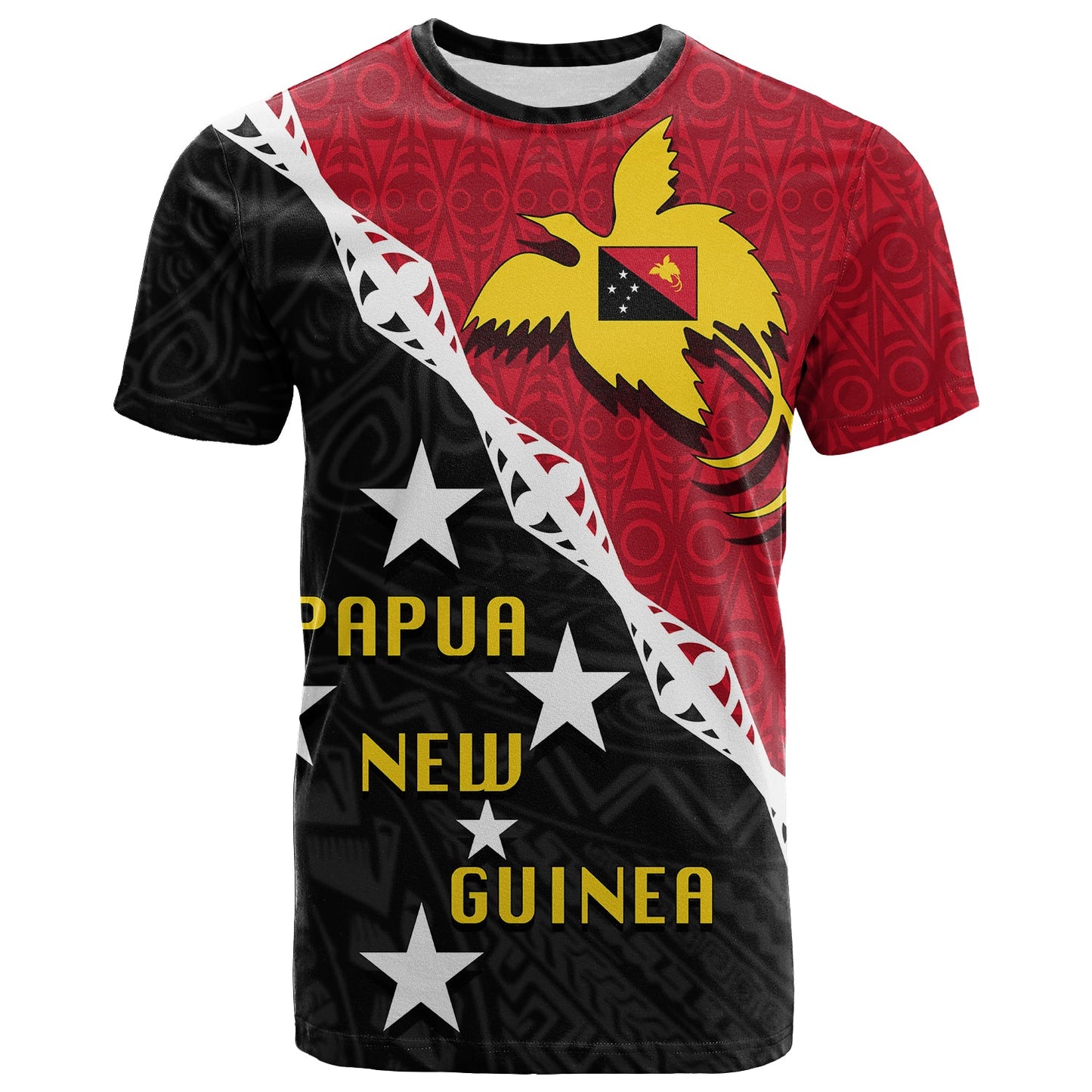 Papua New Guinea T Shirt - Patterns Of Papua Shirt