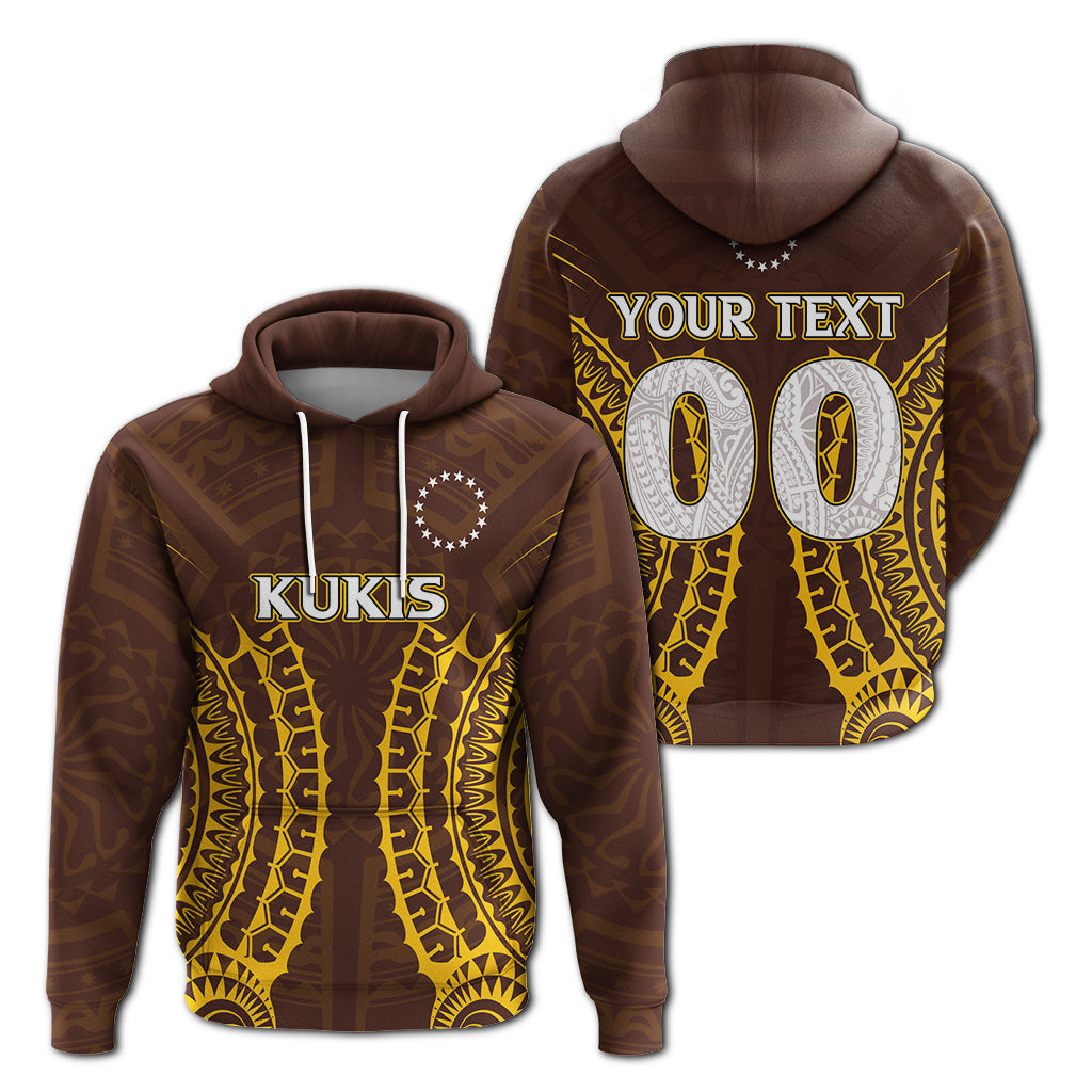 ( Personalised) Cook Islands Kukis Hoodie Tribal Pattern