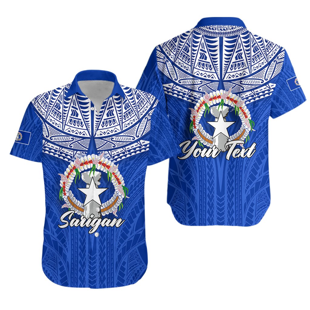Custom Personalised Northern Mariana Islands Sarigan Hawaiian Shirt -