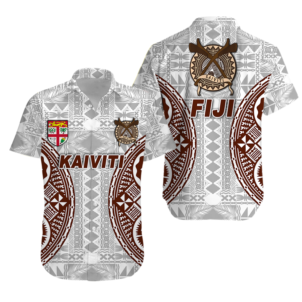 Fiji Kaiviti Tapa Pattern Hawaiian Shirt -