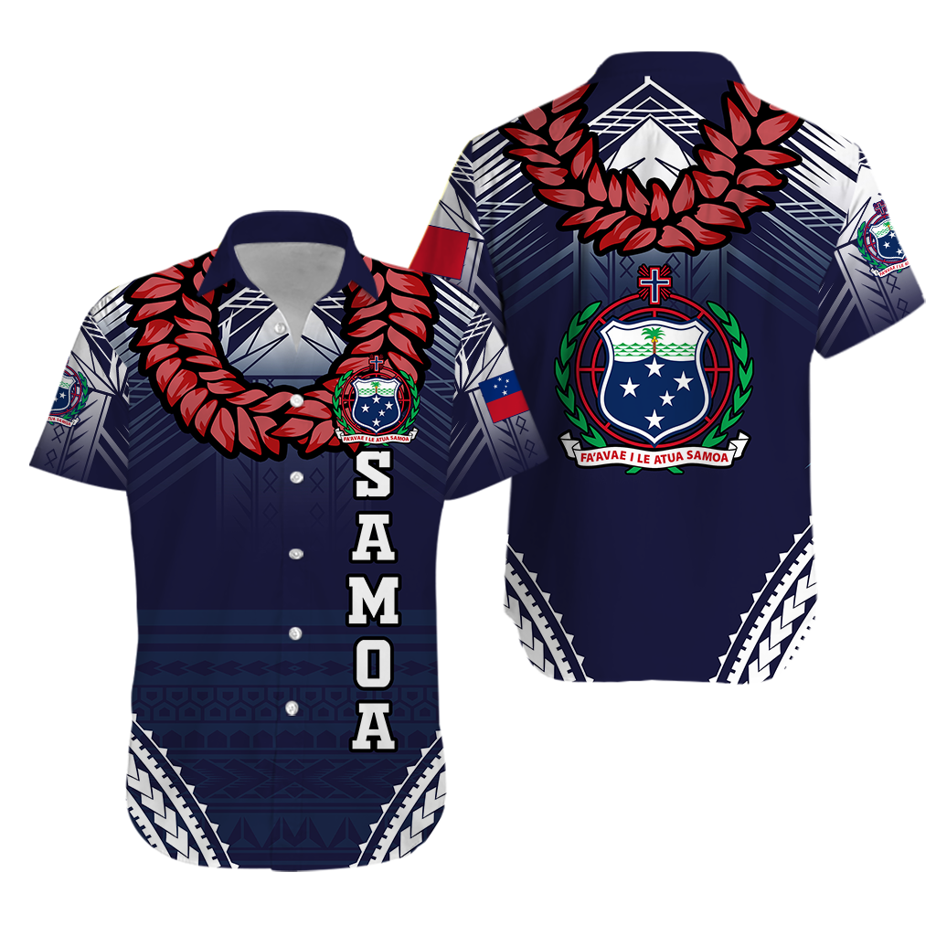 Samoan Ula Fala Art Hawaiian Shirt -