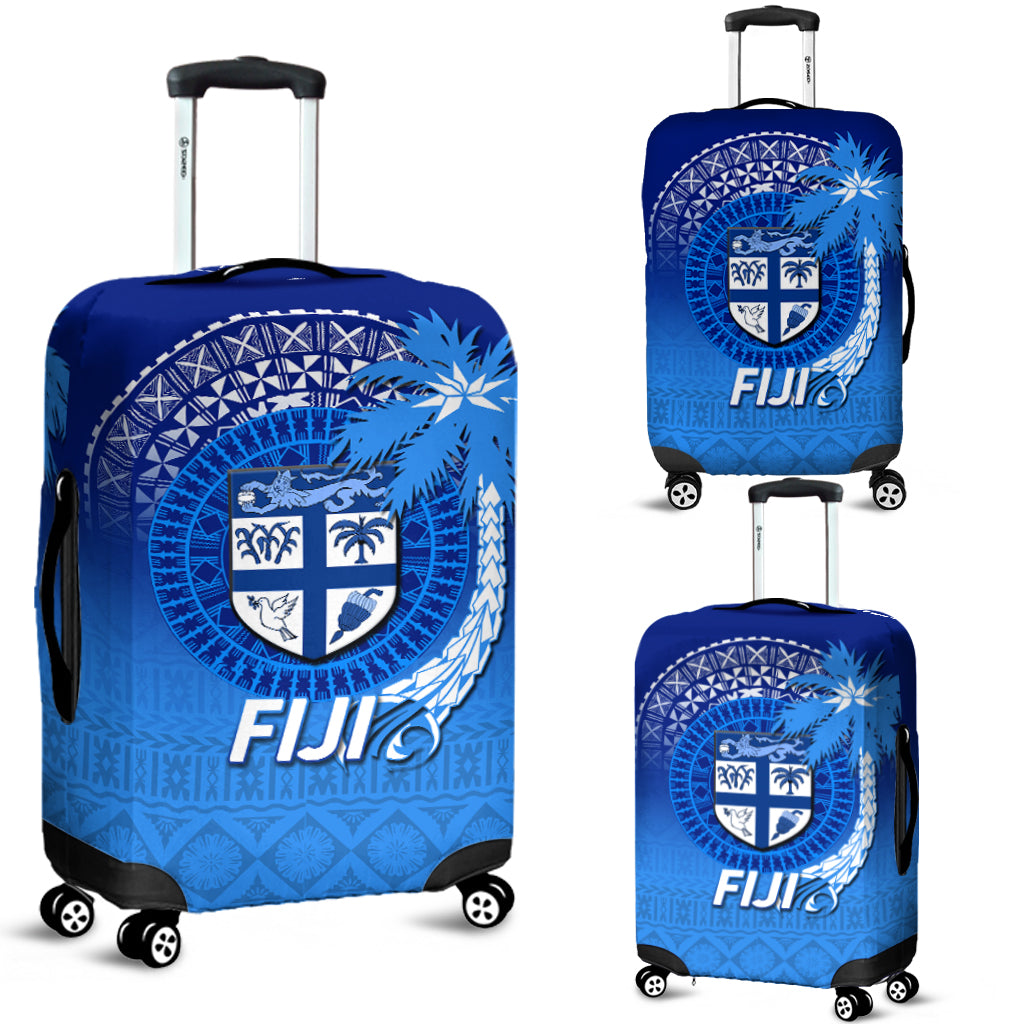 Fiji Tapa Tribal Coconut Tree Luggage Covers