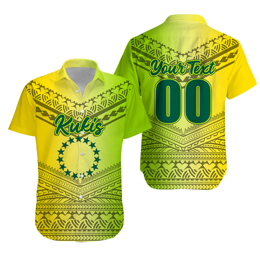 Custom Personalised Kukis Cook Islands Pride Hawaiian Shirt -