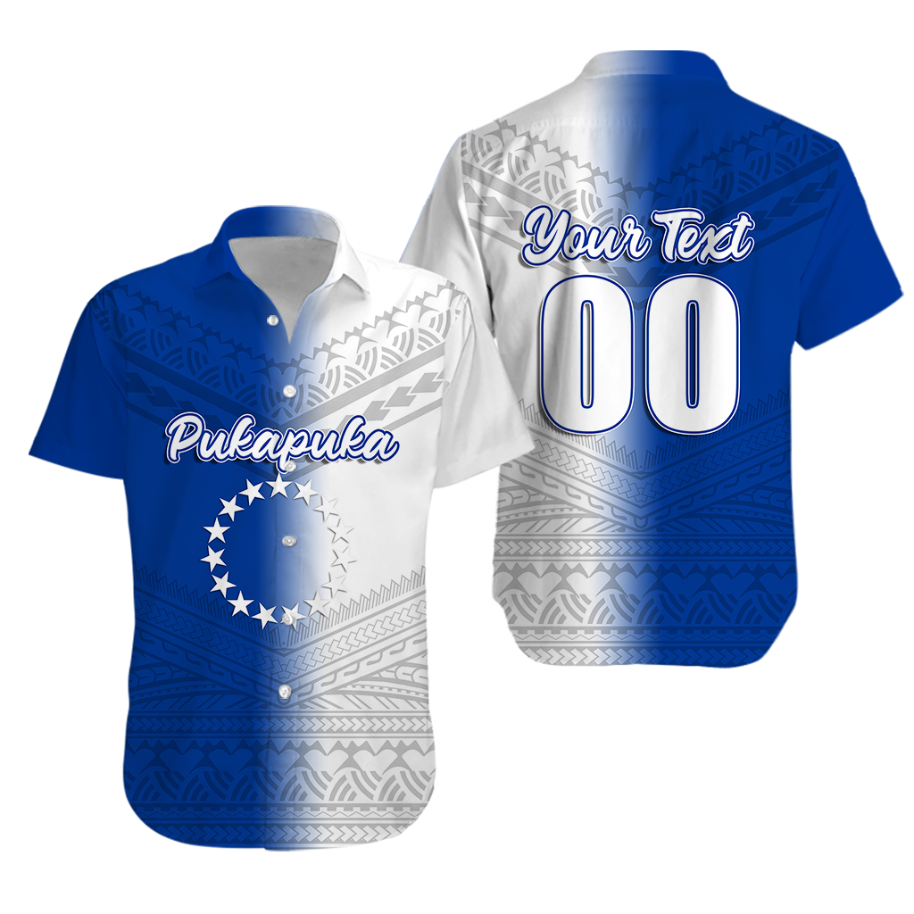 Custom Personalised Pukapuka Cook Islands Pride Hawaiian Shirt -