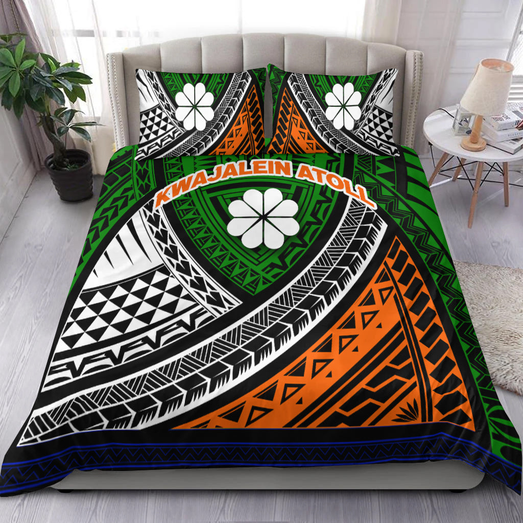 Kwajalein Atoll Tribal Pattern Bedding Set