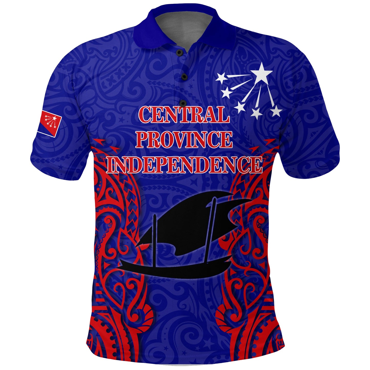 Papua New Guinea Central Province Independence Pride Polo Shirt -