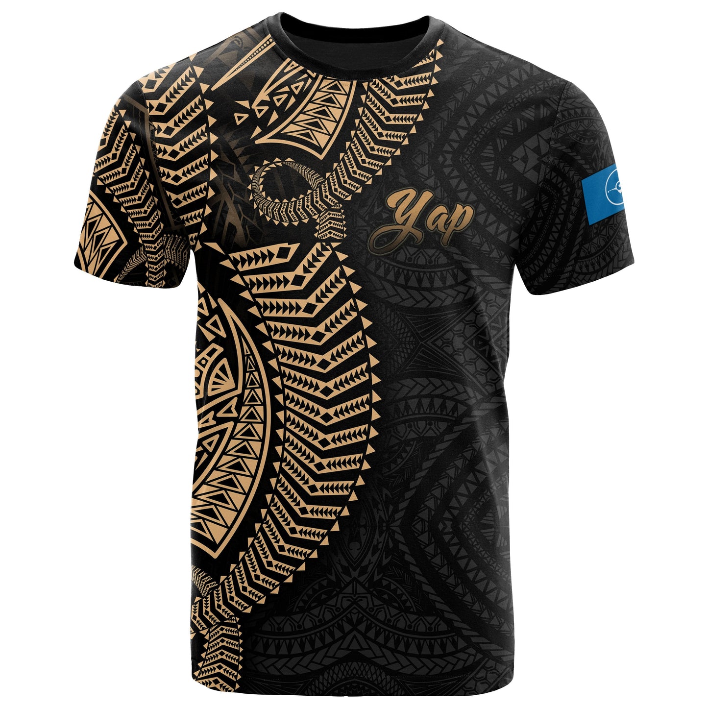 Yap Micronesia T-Shirt - Micronesia Pattern
