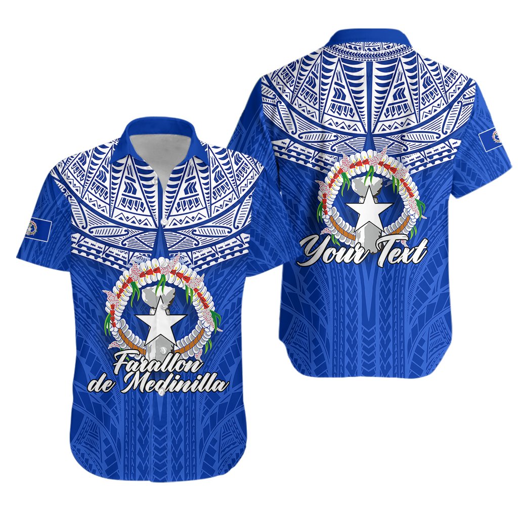 Custom Personalised Northern Mariana Islands Farallon de Medinilla Hawaiian Shirt -