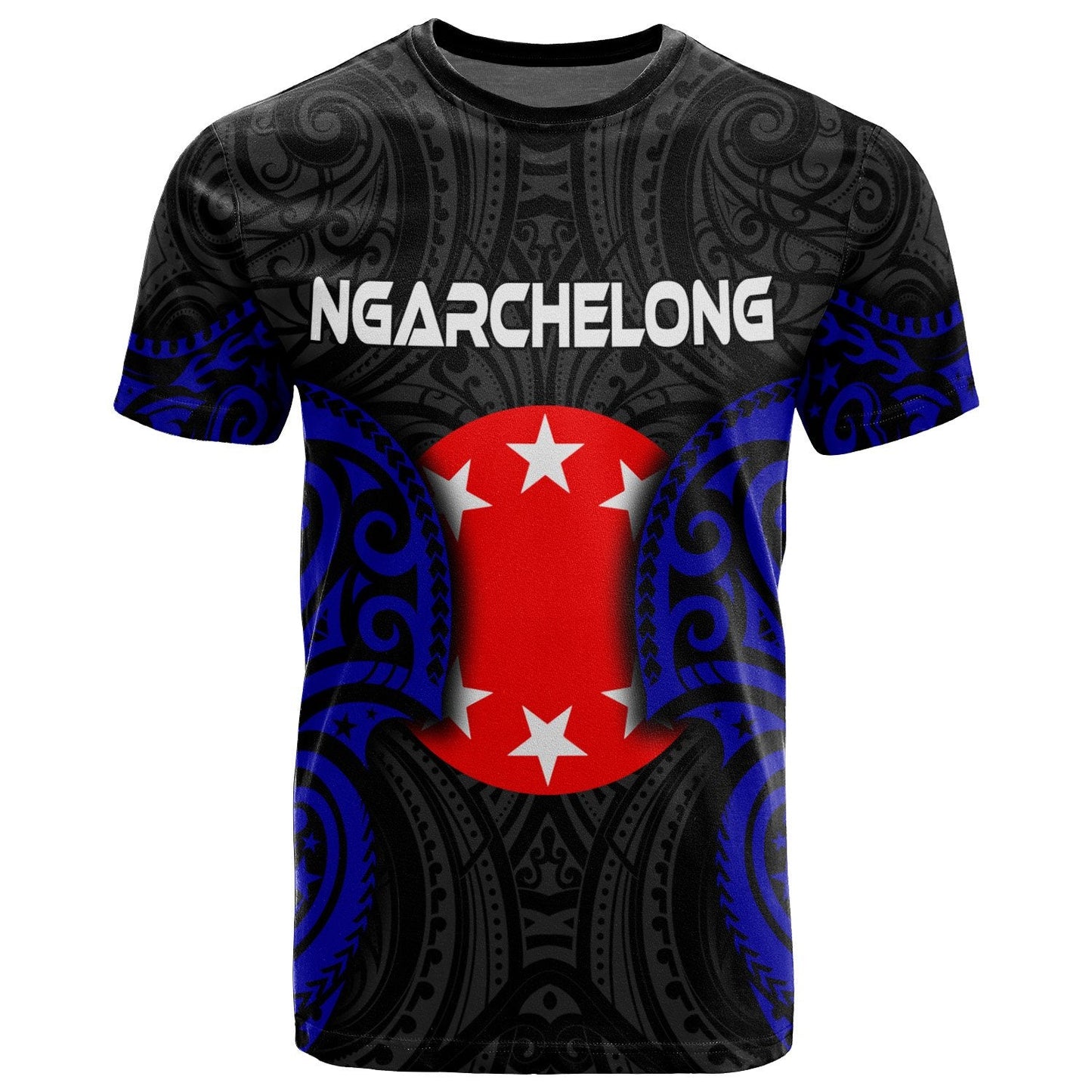 Palau Ngarchelong Polynesian T Shirt Palau Spirit