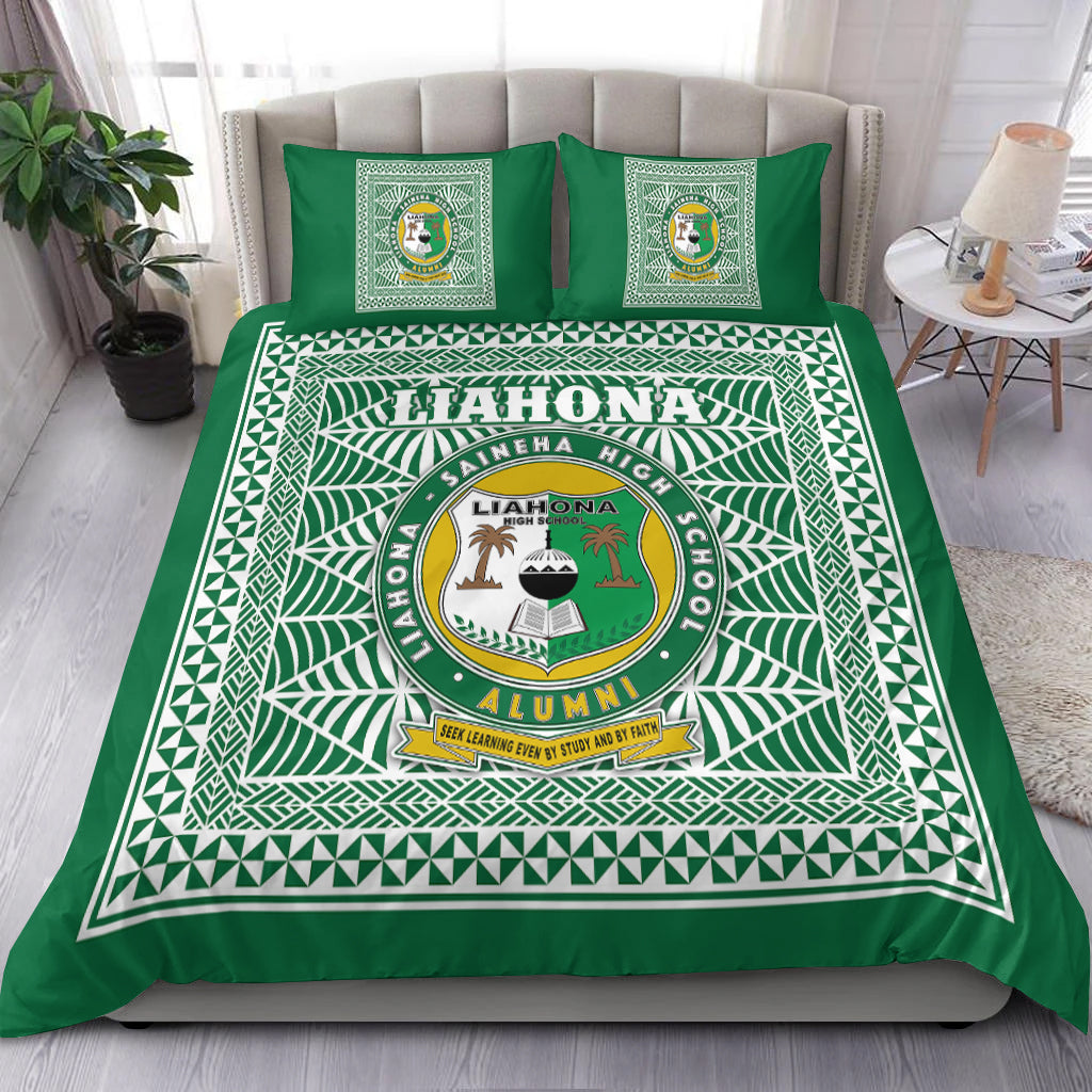 Liahona High School Bedding Set Tonga Pattern
