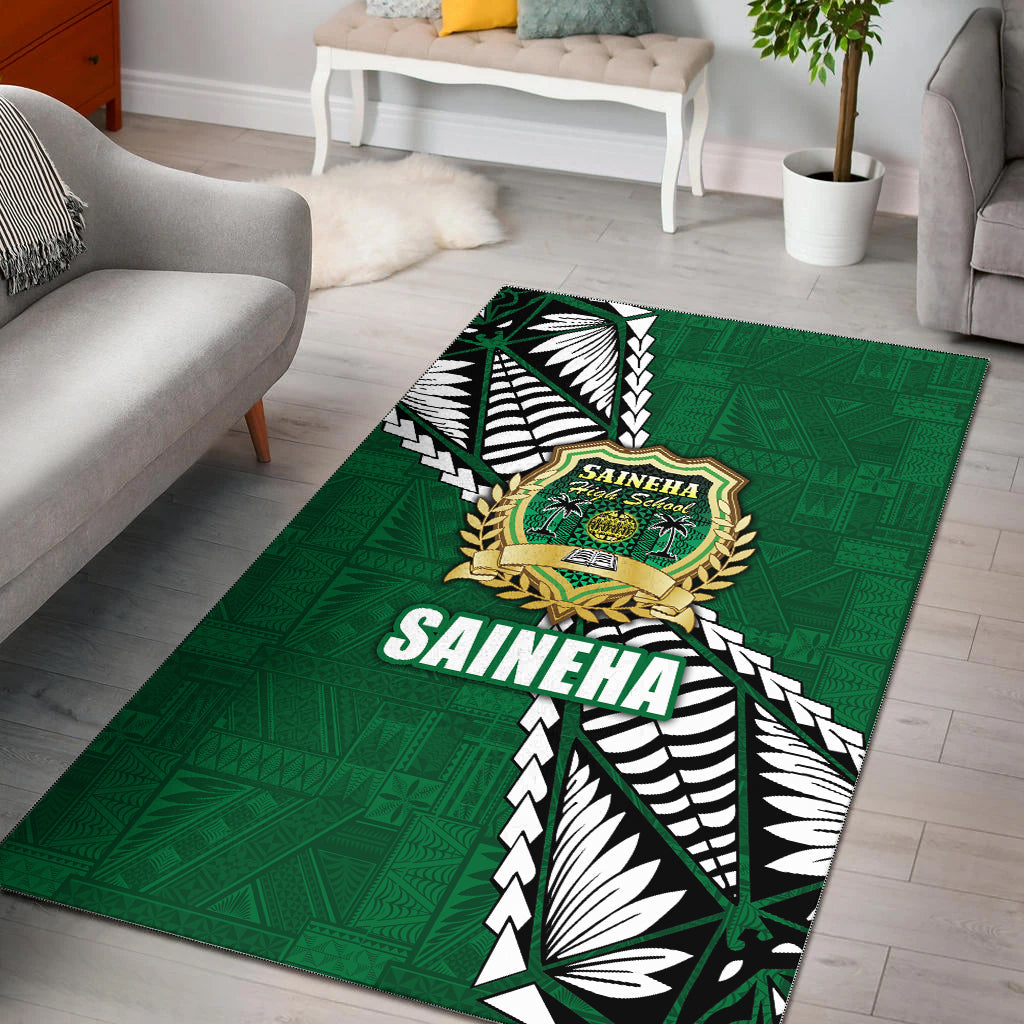 Tonga Saineha High School Tongan Patterns Area Rug