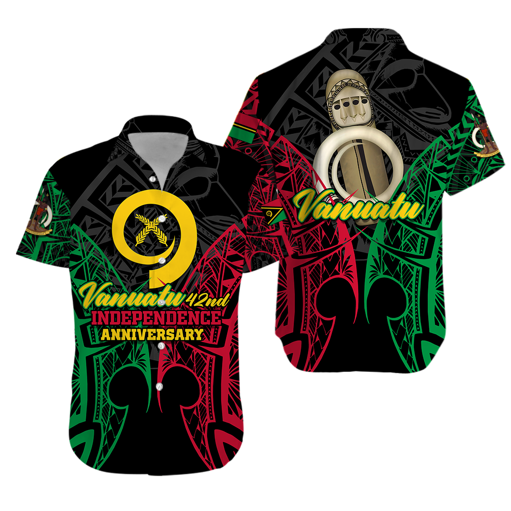 Vanuatu 42nd Independence Anniversary Pride Hawaiian Shirt -