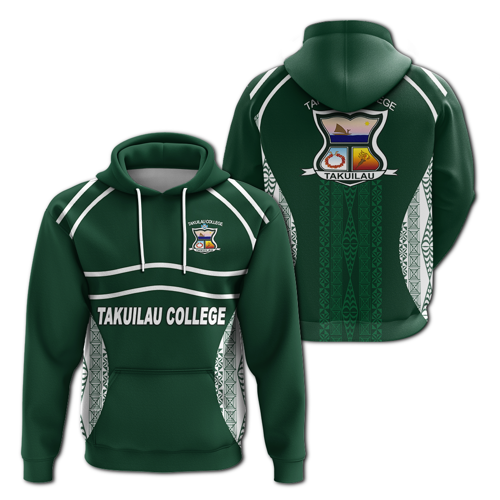 Takuilau College Tongan Patterns Hoodie