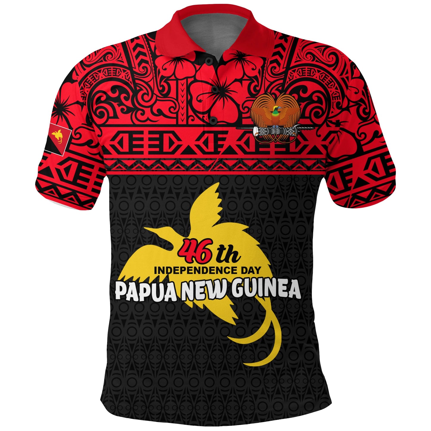Papua New Guinea Independence Day Polo Shirt -