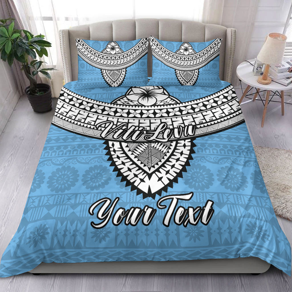 (Custom Personalised) Fiji Viti Levu Tapa Tribal Bedding Set