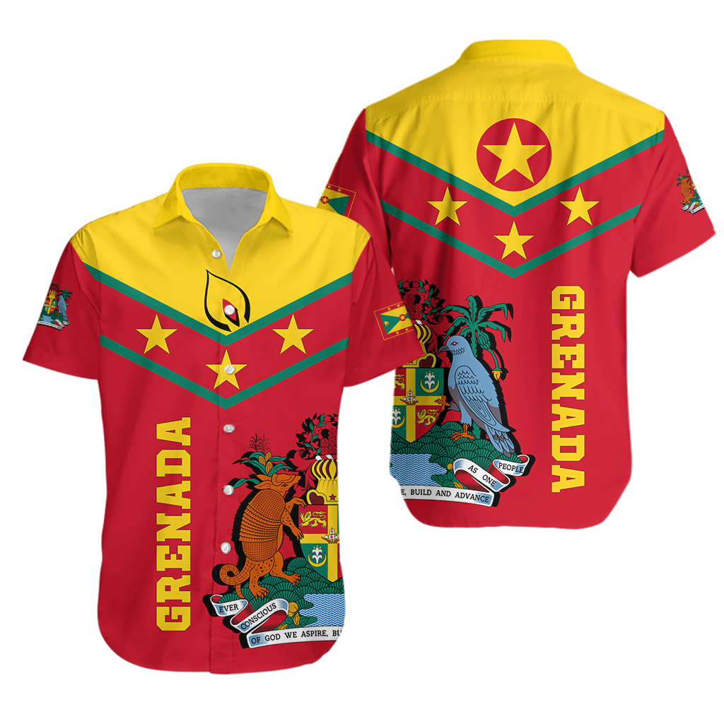 Grenada Hawaiian Shirt - Proud Grenadian -