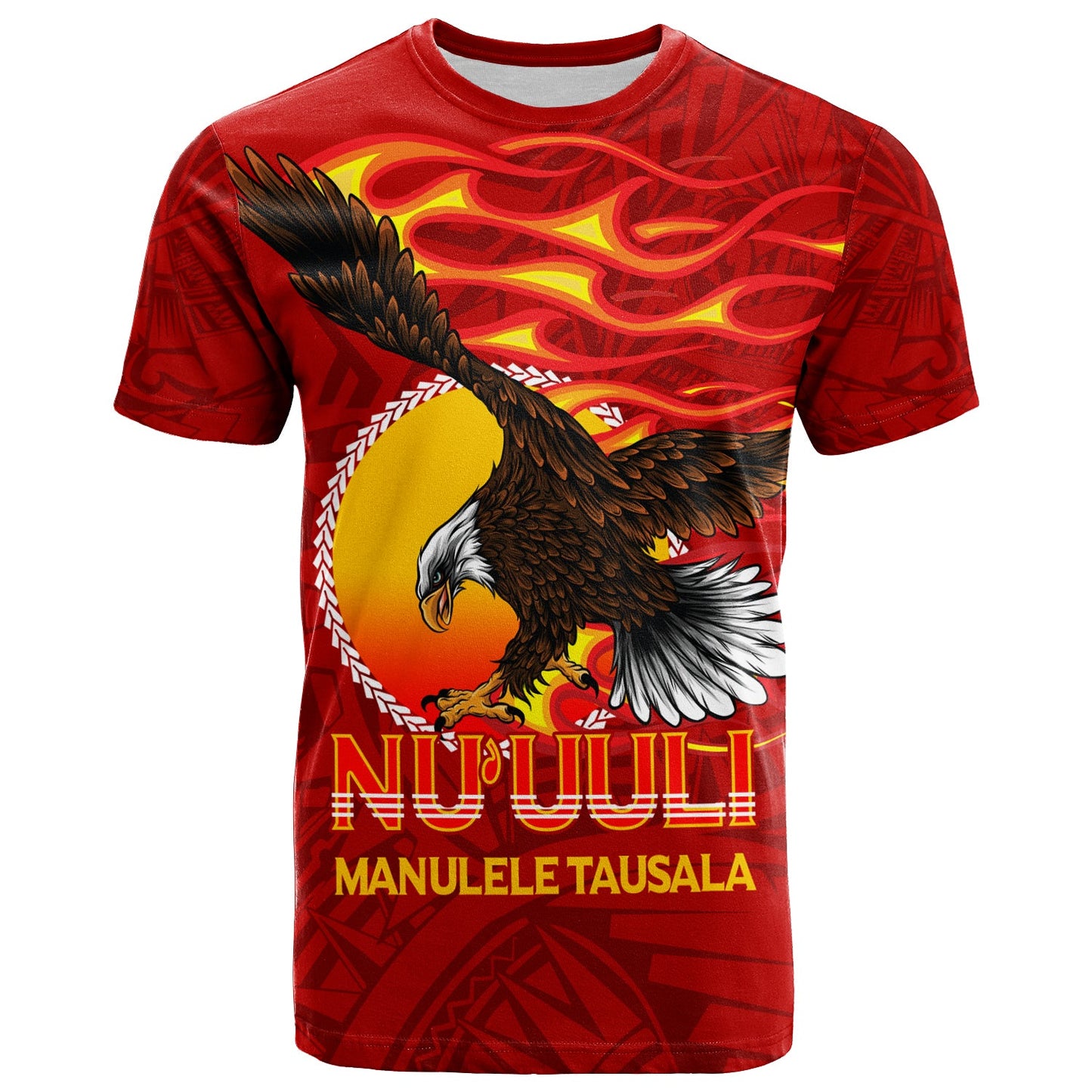 American Samoa T - Shirt - Nuuuli Manulele Tausala Eagle -