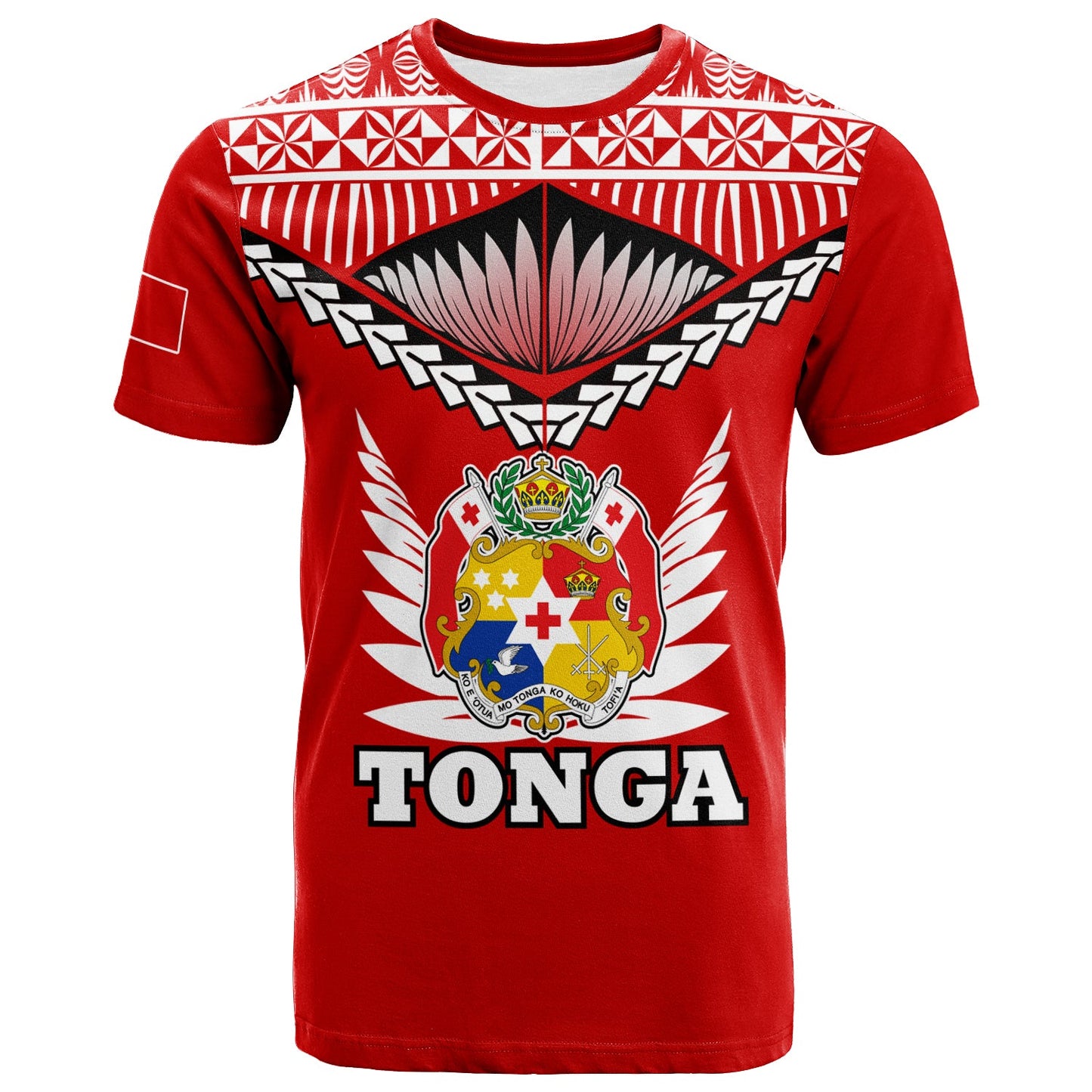 Tonga T - Shirt - Tongan Pride Coat Of Arms Shirt