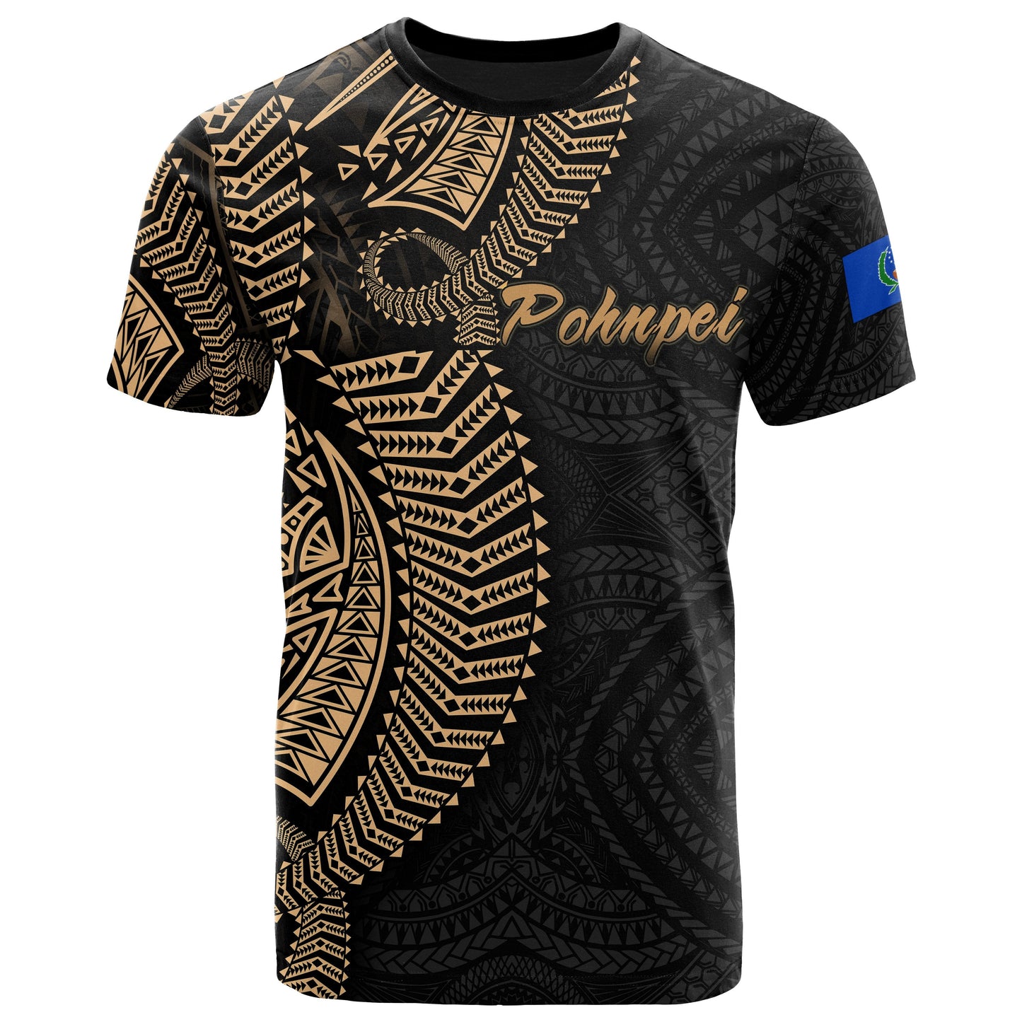 Pohnpei Micronesia T-Shirt - Micronesia Pattern