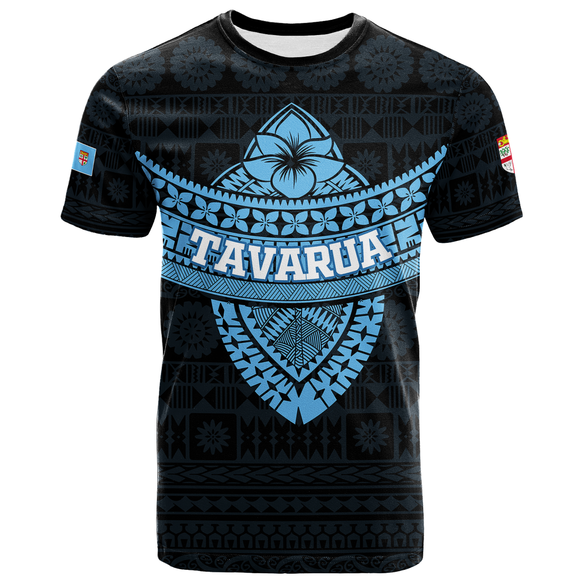 Tavarua Fiji Tapa Tribal T Shirt 2