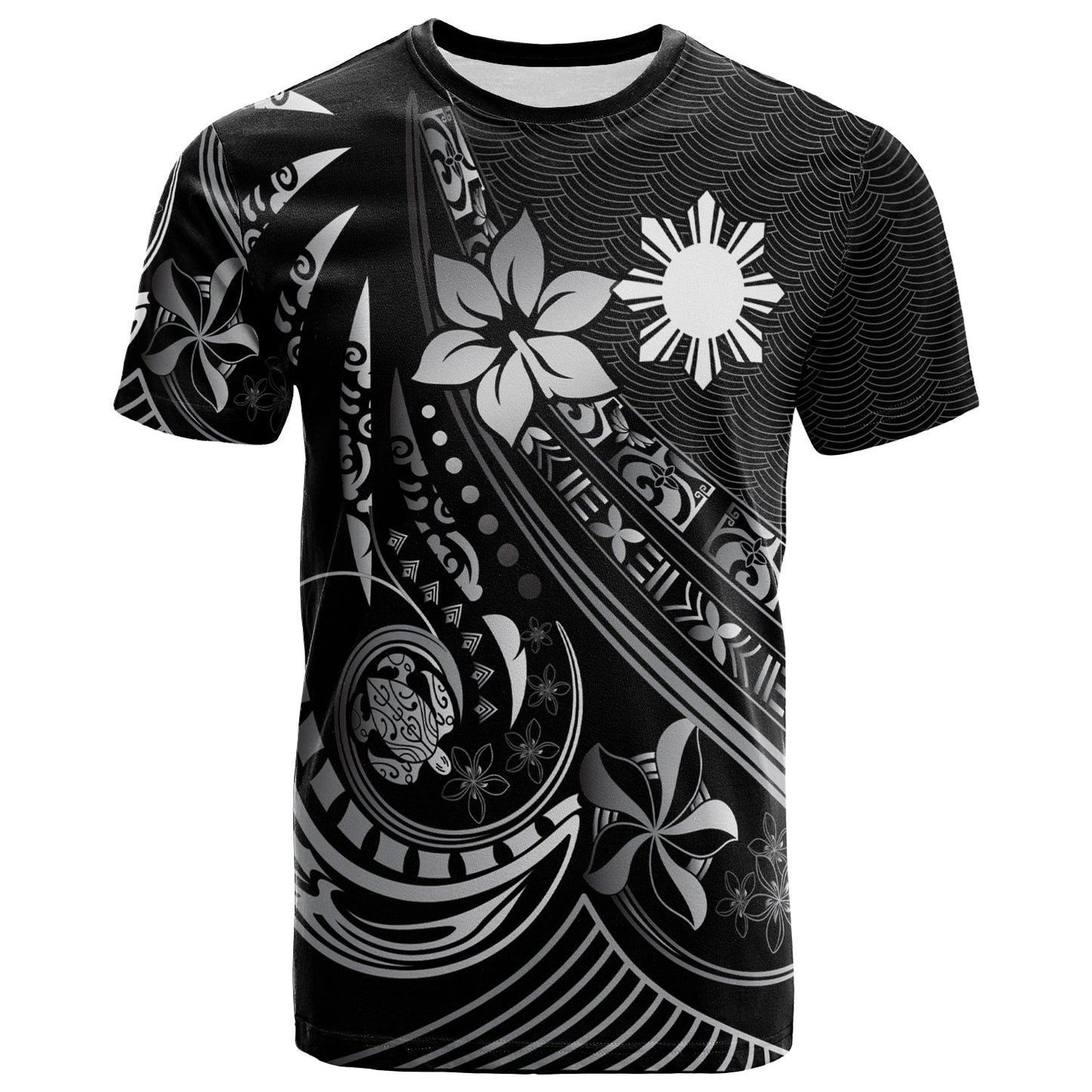 Philippines Polynesian T-Shirt - The Flow Of Ocean