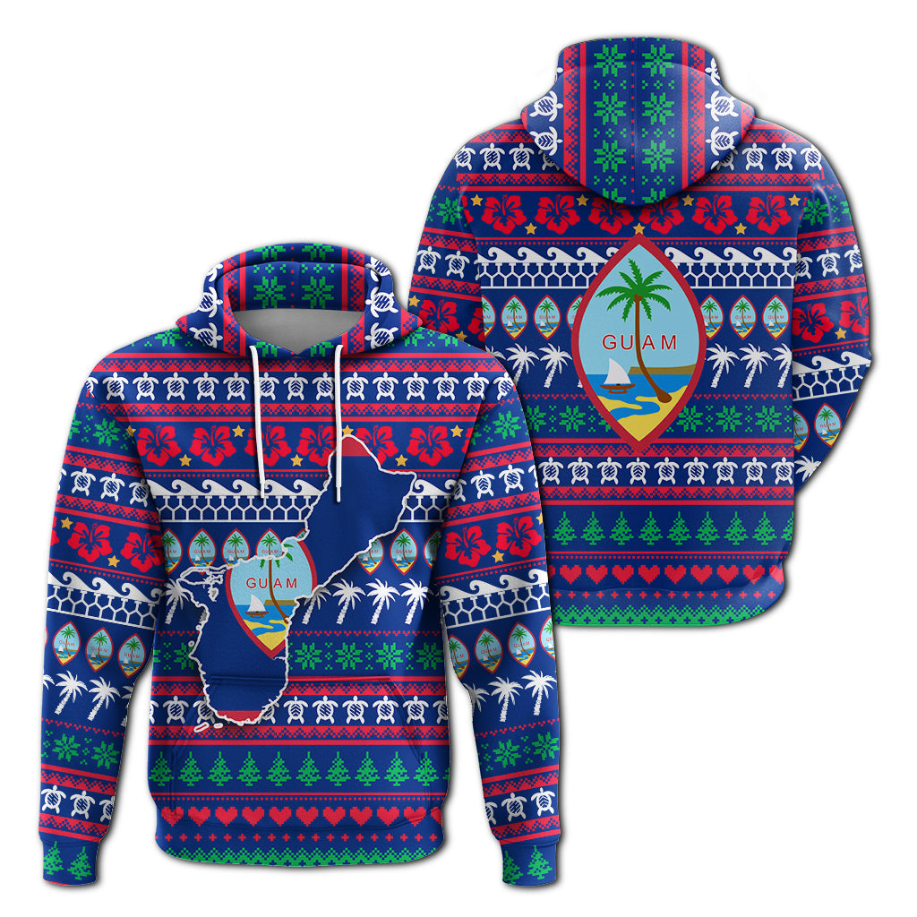 Guam Christmas Hoodie Ugly Christmas