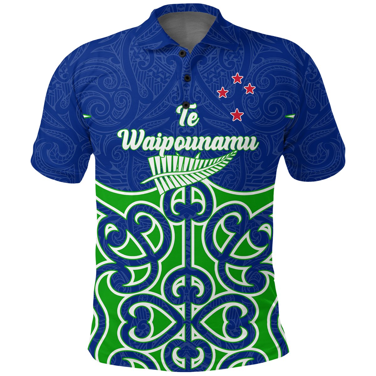New Zealand South Island Te Waipounamu Pride Polo Shirt -