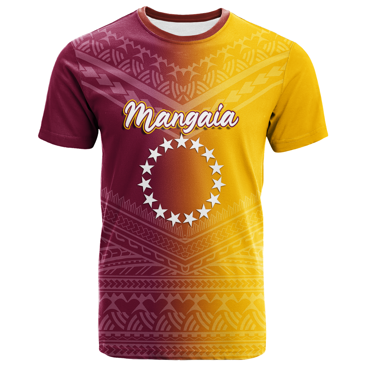 Mangaia Cook Islands Pride T Shirt 2
