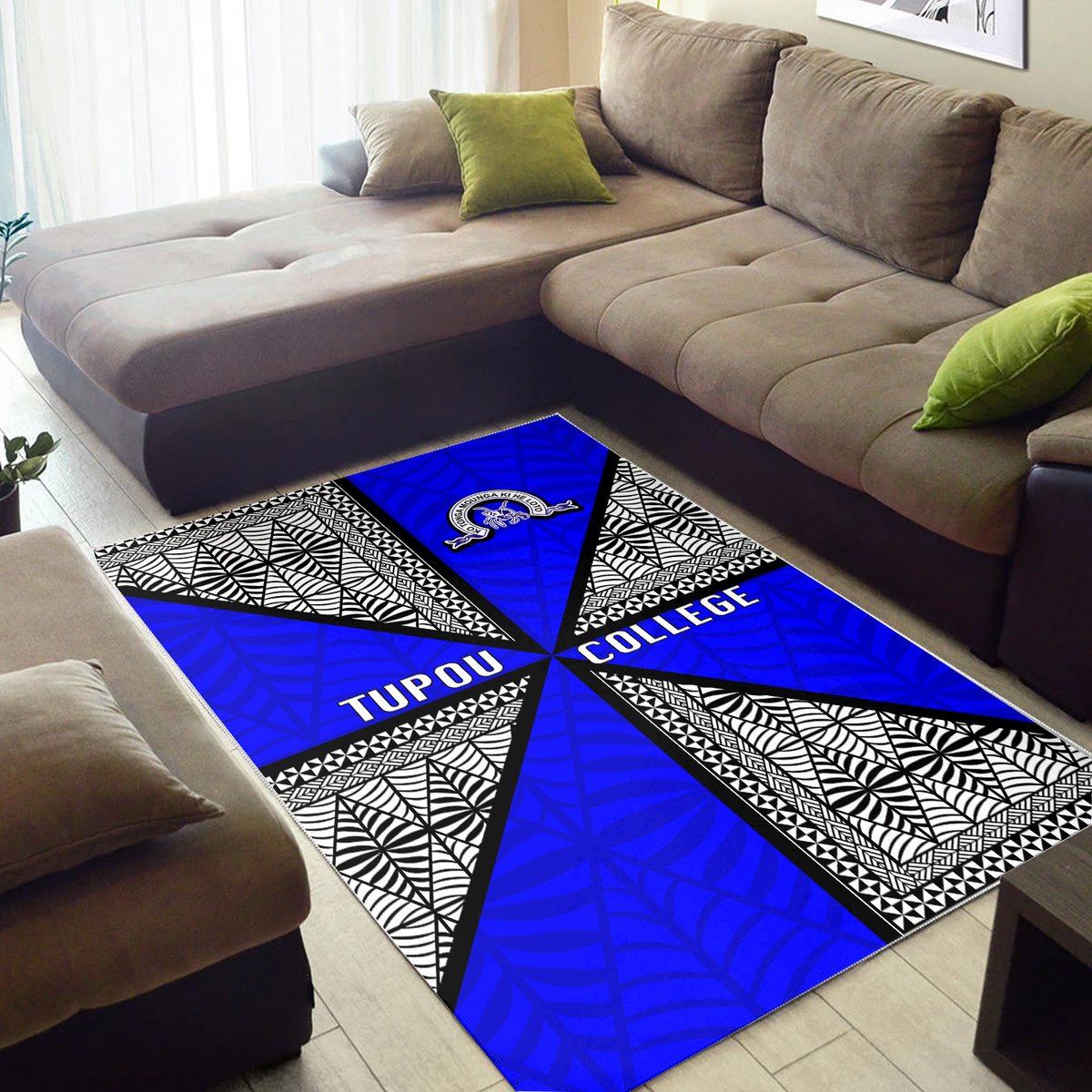 Tonga Tupou College Area Rug Tongan Patterns 0