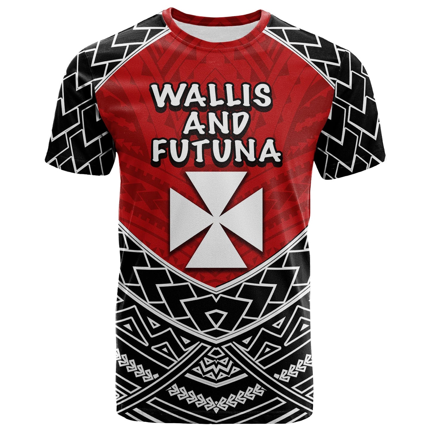 Wallis And Futuna T Shirt Polynesian Tattoo