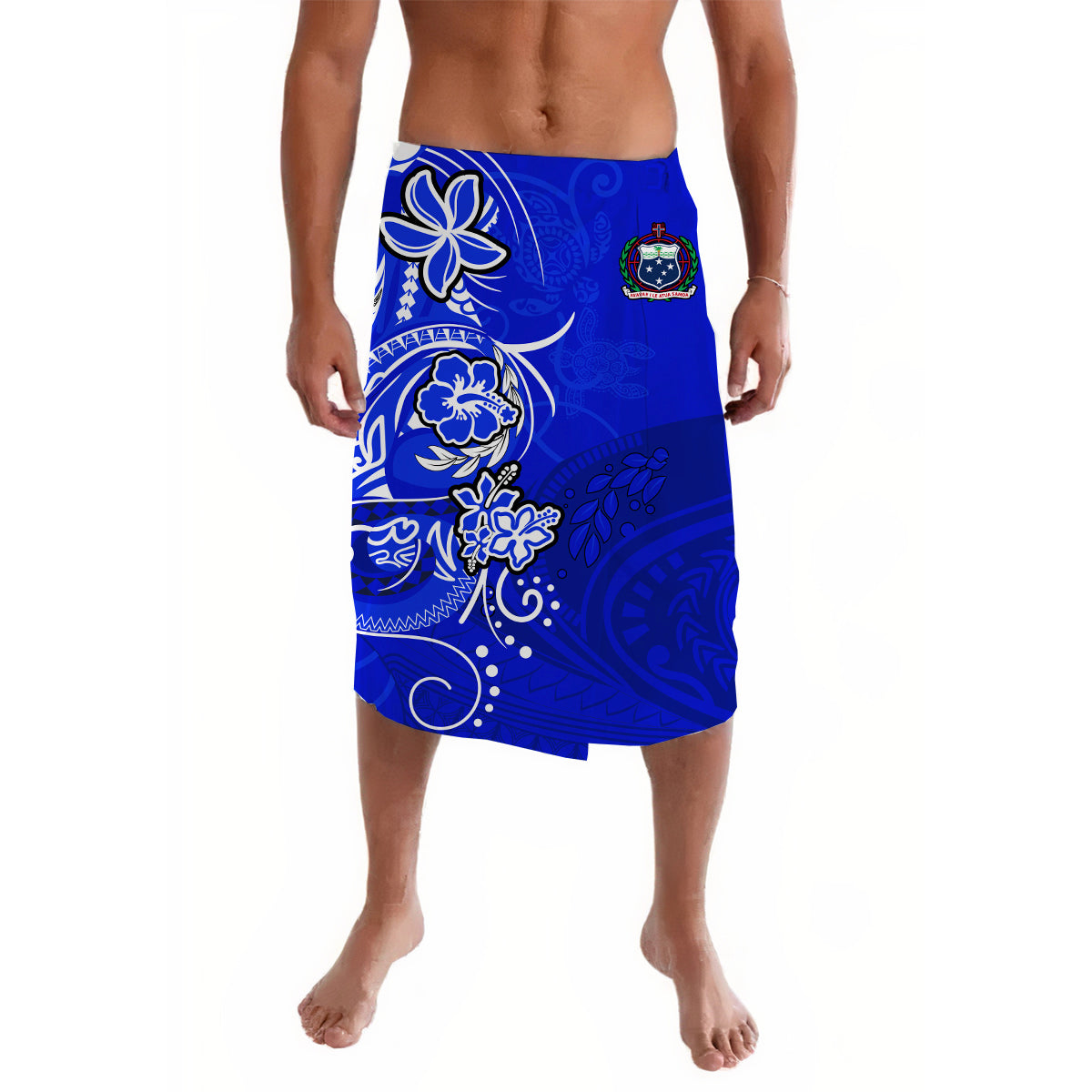 Samoa Lavalava Be Unique Blue