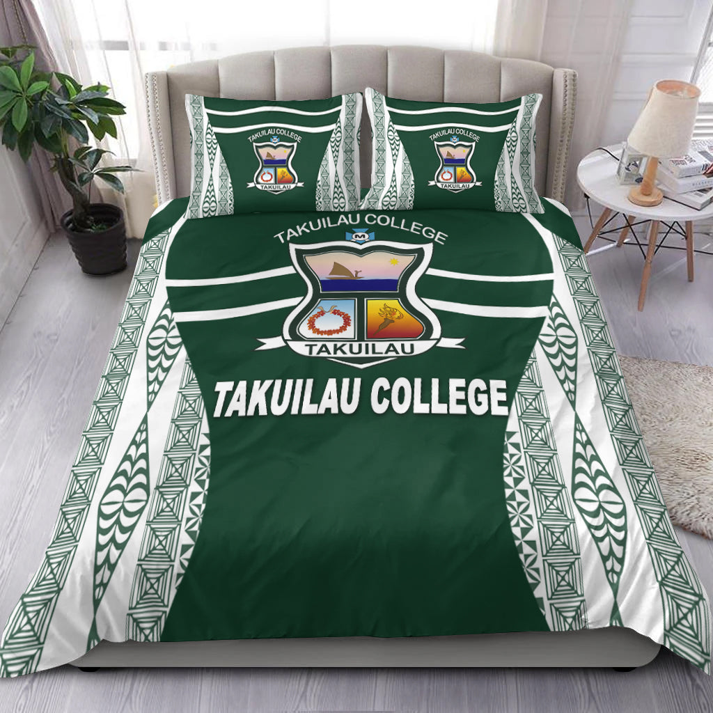 Takuilau College Tongan Patterns Bedding Set