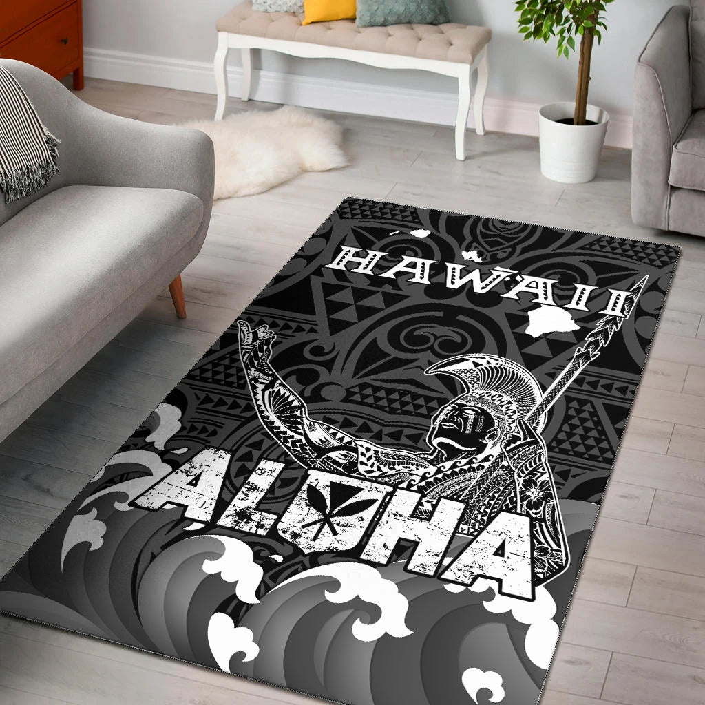 Hawaii King Kamehameha Aloha Hawai'i Nei Area Rug