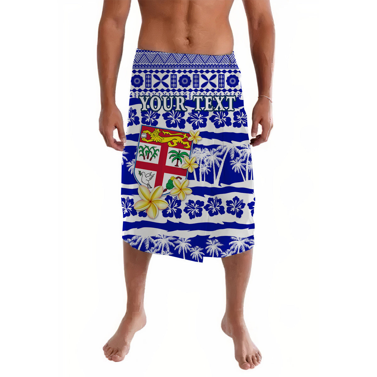 Fiji Polynesian Lavalava Fijian Tapa Pattern Ver.02