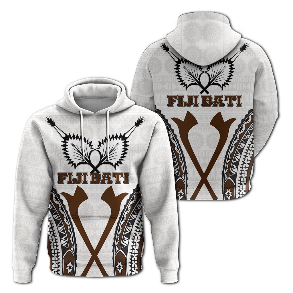 Fiji Bati Tapa Pattern Hoodie