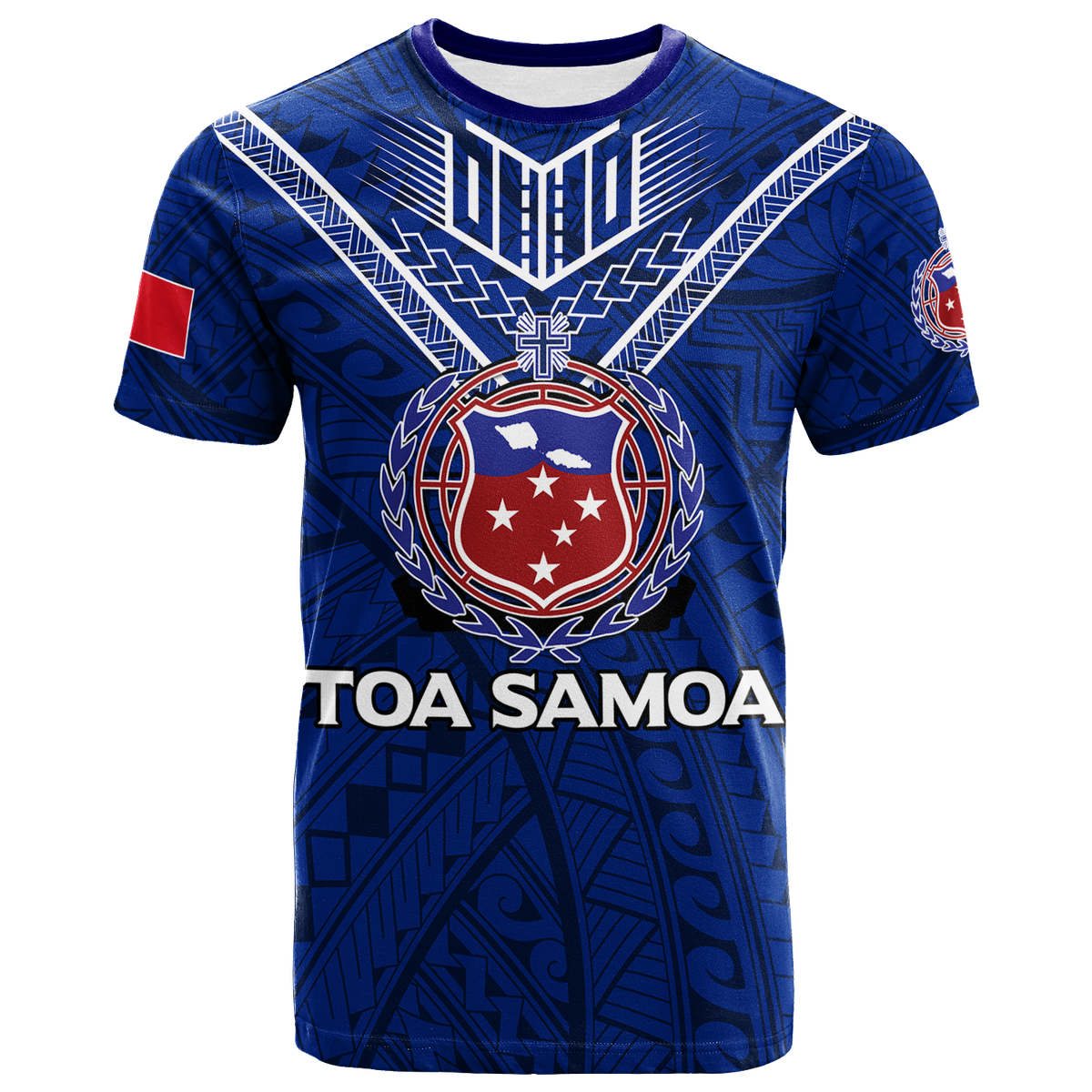 Toa Samoa Rugby T-Shirt - Samoan Warrior Pride -