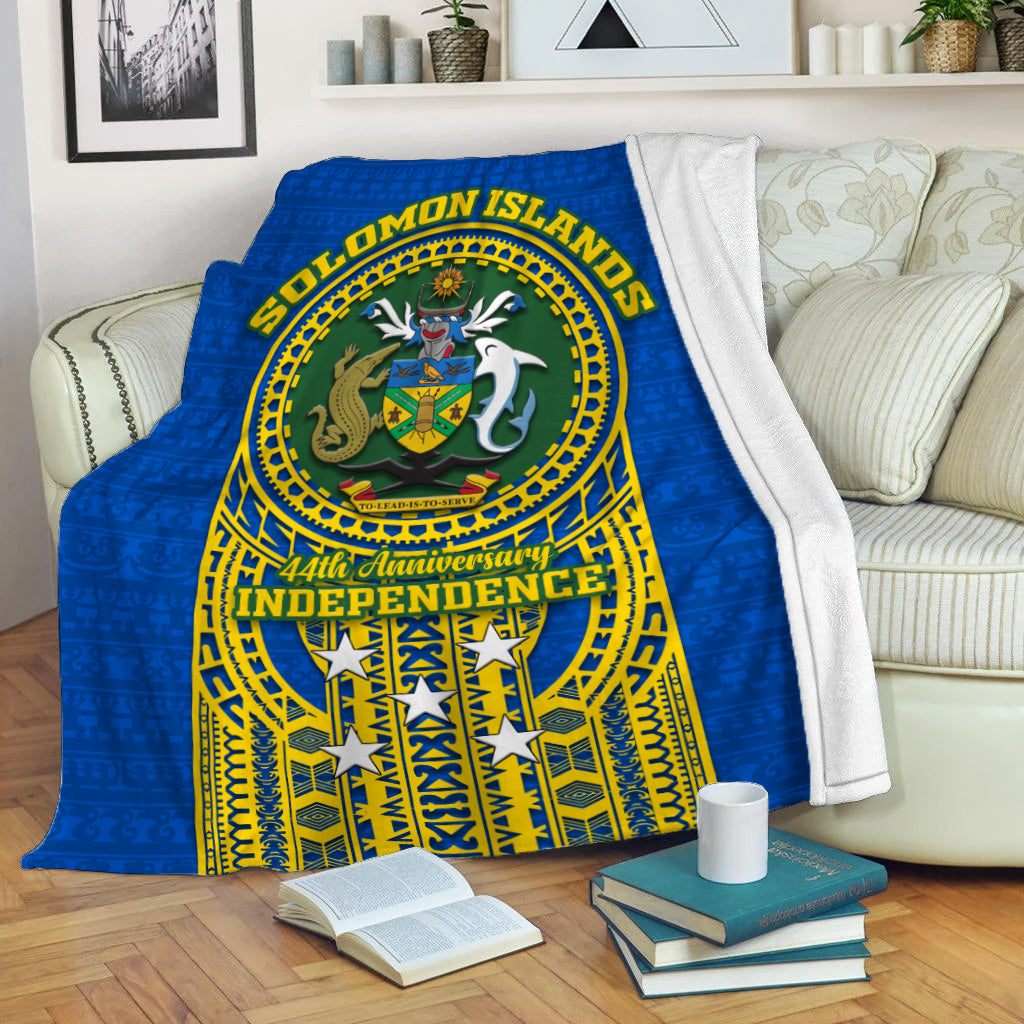 Solomon Islands Independence Anniversary 44th Years Blanket