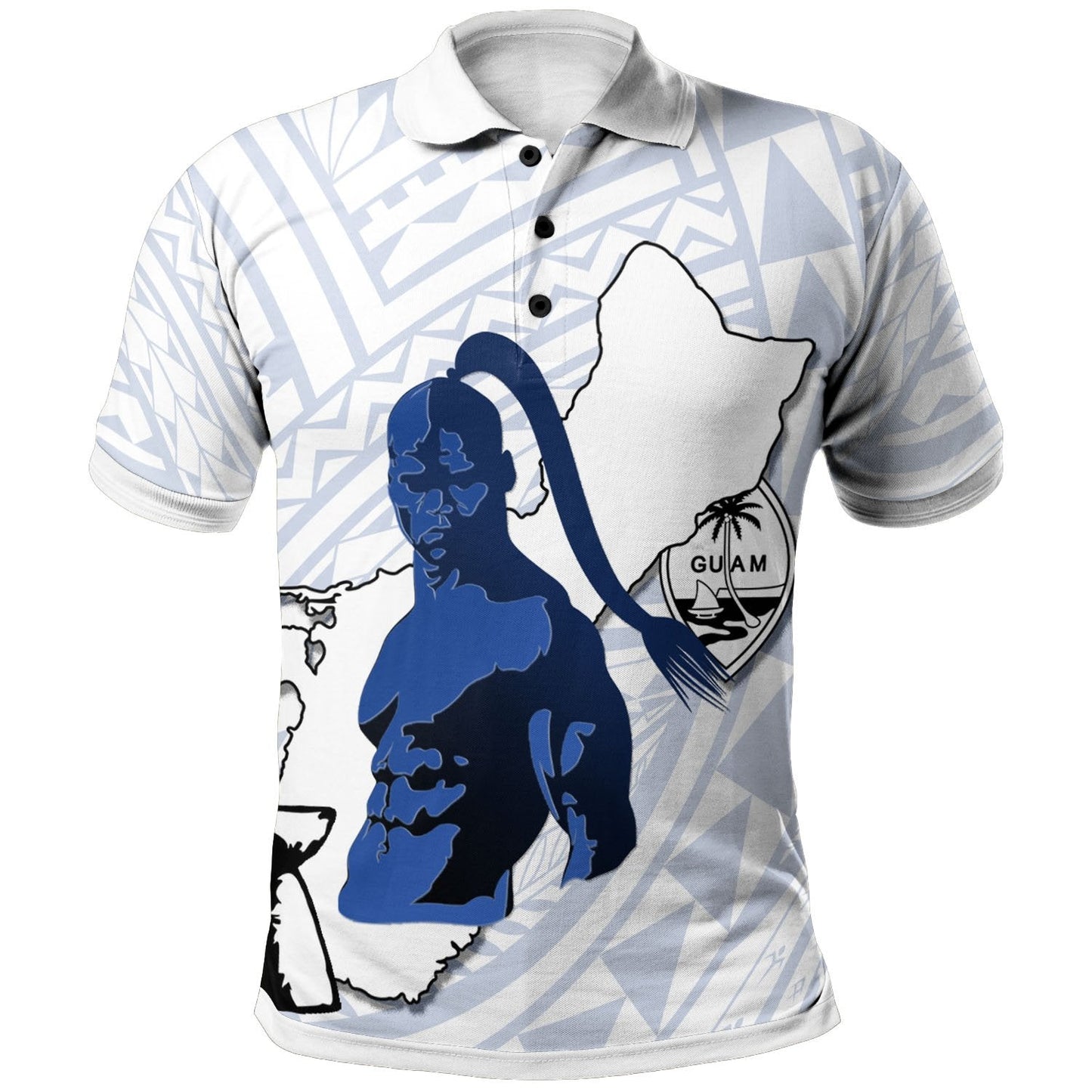 Guam Polo Shirt - Chamorro Heritage Ver 2
