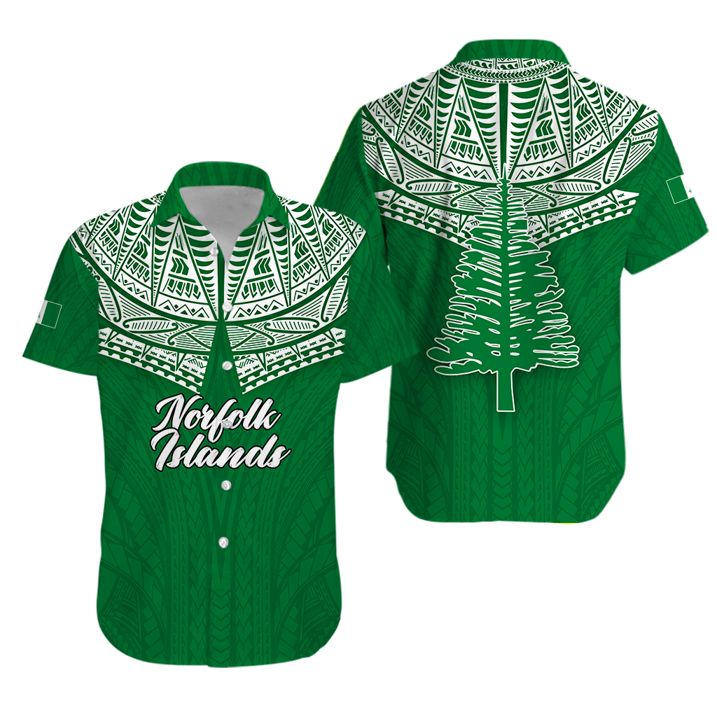 Norfolk Islands Pine Tree Hawaiian Shirt -