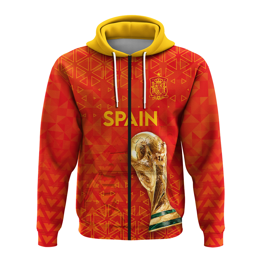 Custom Spain Football 2022 Hoodie