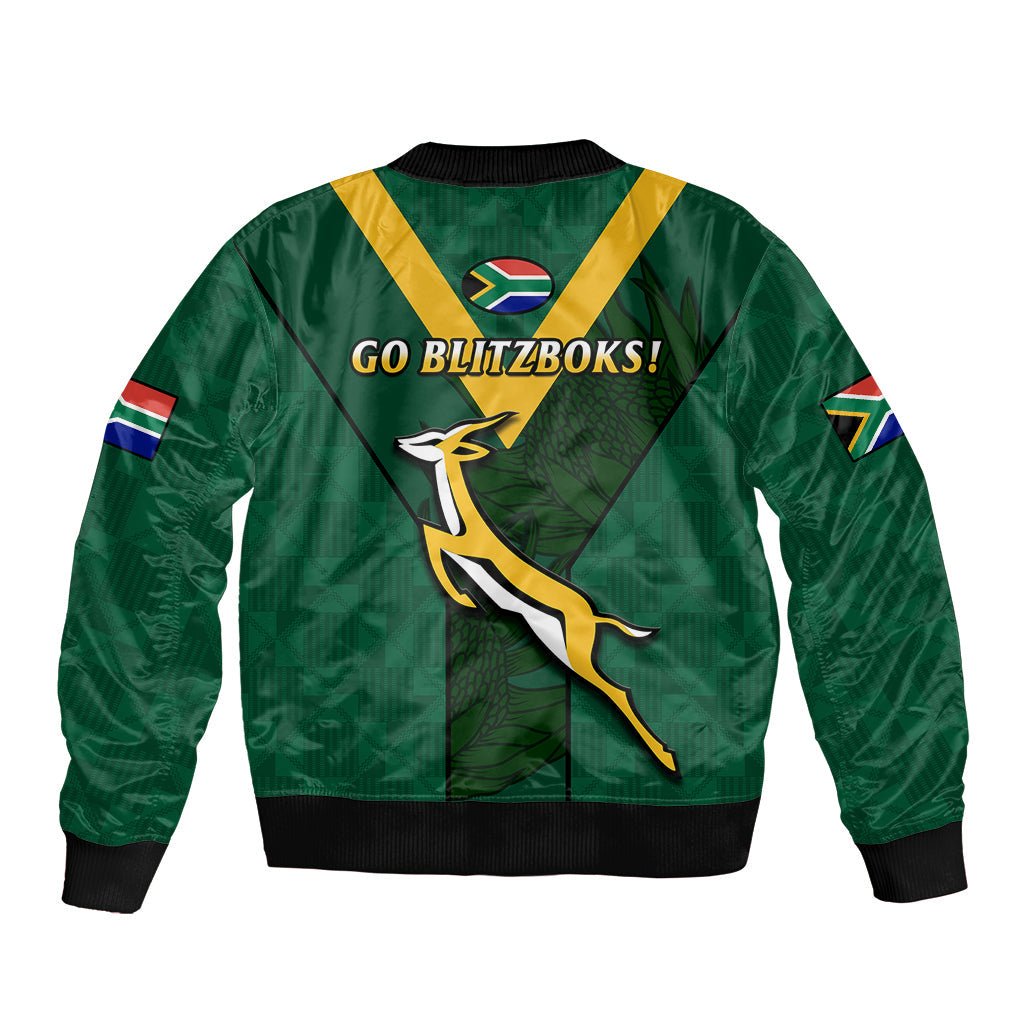South Africa Rugby Go Blitzboks Sevens Bomber Jacket